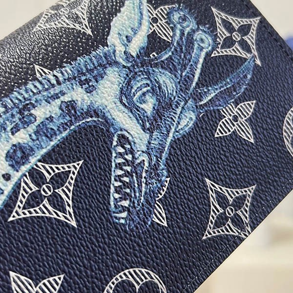 Louis Vuitton Replica Giraffe Pattern Monogram Long Wallet M66025