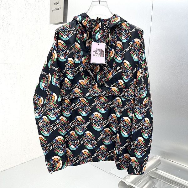 [Very easy to use] Gucci North Face fake nylon jacket ZAH9K ZAH9K