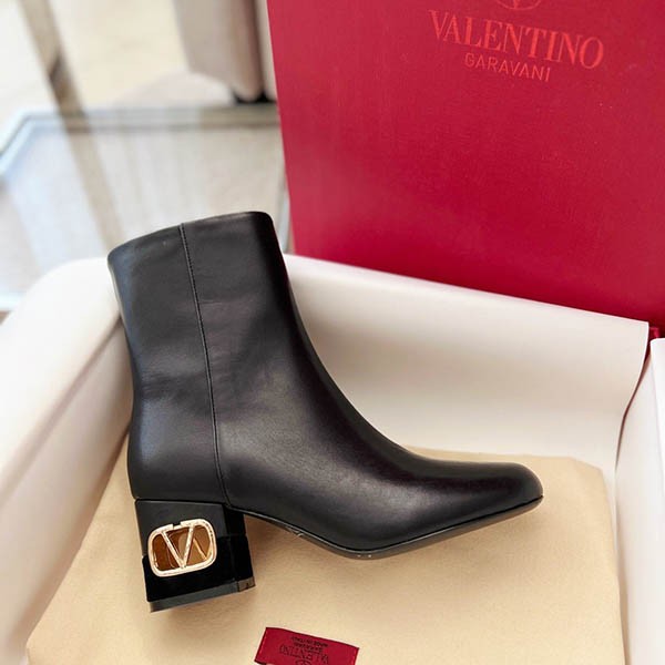 Very popular! Valentino replica Heritage calfskin leather ankle boots 60MM Vux41397 Very popular! Valentino replica Heritage calfskin leather ankle boots 60MM Vux41397