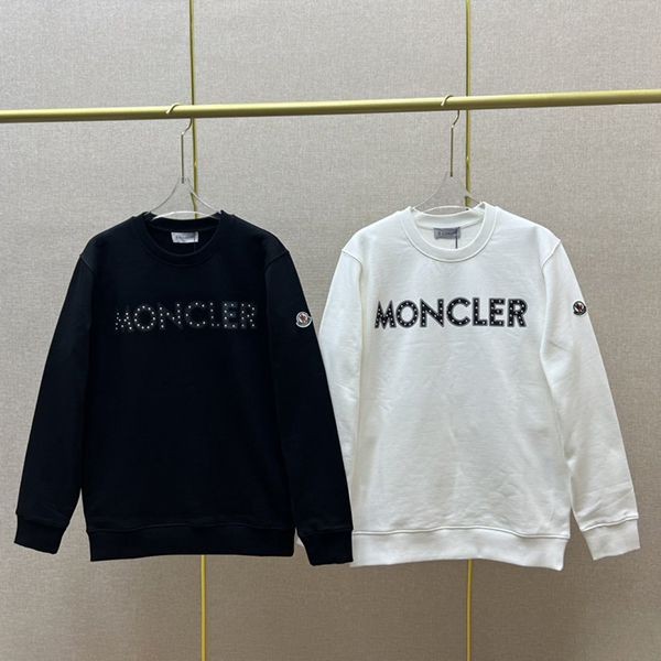 Nice Moncler fake sweatshirt with logo in 2 colors mor77625