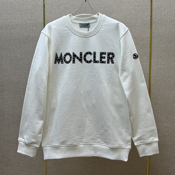 Nice Moncler fake sweatshirt with logo in 2 colors mor77625