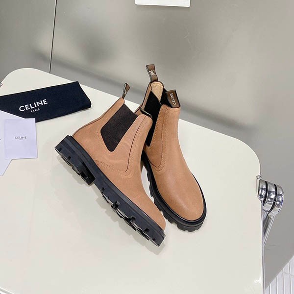 Hard to find Celine Margaret Black Chelsea Boots Replica Cem44784