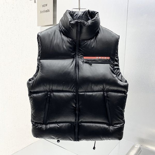 Tracking included Prada cropped cashmere puffer vest replica puv53986