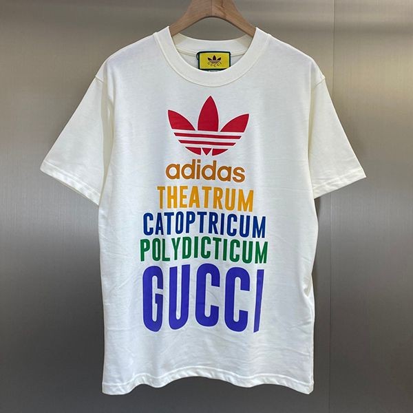 ★Safe shipping with tracking Adidas Gucci fake cotton jersey T-shirt short sleeve gux61533 ★Safe shipping with tracking Adidas Gucci fake cotton jersey T-shirt short sleeve gux61533