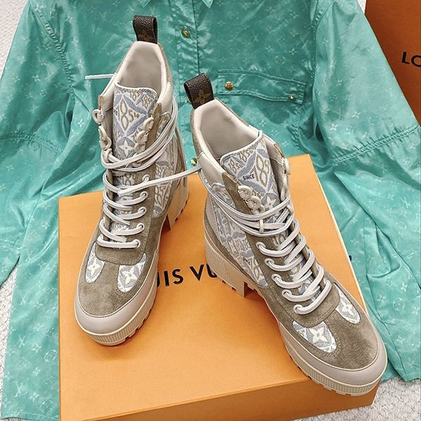 Rare Louis Vuitton Platform Desert 1854 Boots Replica 1AAIWN Rare Louis Vuitton Platform Desert 1854 Boots Replica 1AAIWN