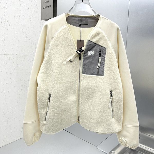 Classic Dior jacket replica CD 1947★Wool & cotton fleece 243J433A0801_C080