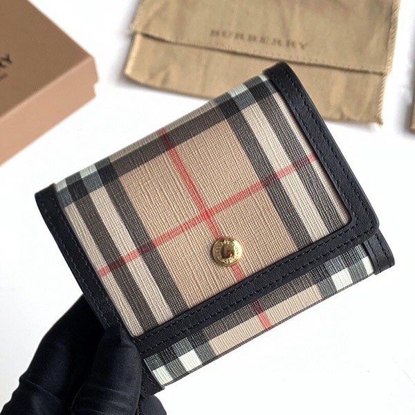 Very popular Burberry Small Folding Wallet Replica Ban90284