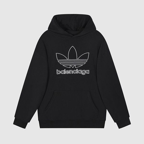 New Spring Balenciaga Hoodie Replica Black Men's 712396TNVA90377 New Spring Balenciaga Hoodie Replica Black Men's 712396TNVA90377
