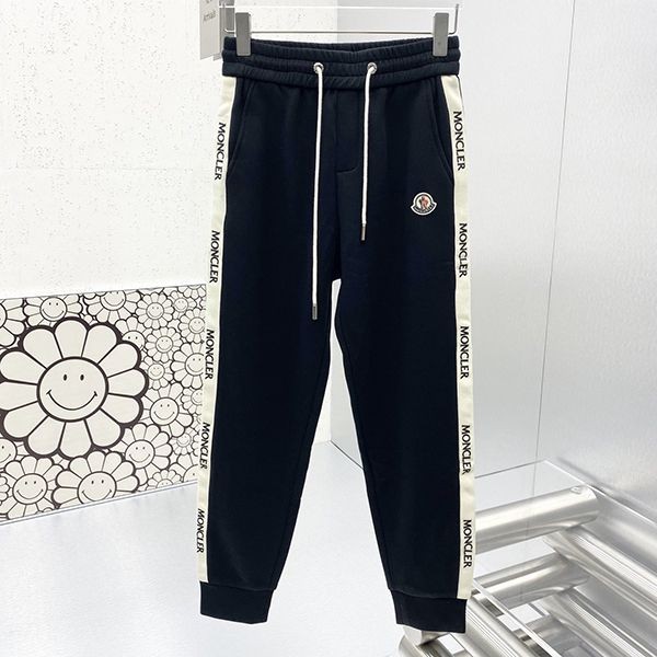 Cheap price! Moncler replica tapered striped cotton sweatpants moh75115
