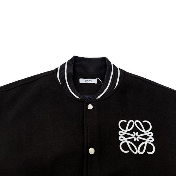 Convenient Loewe Replica Bomber Jacket Stretch Cotton loq60813