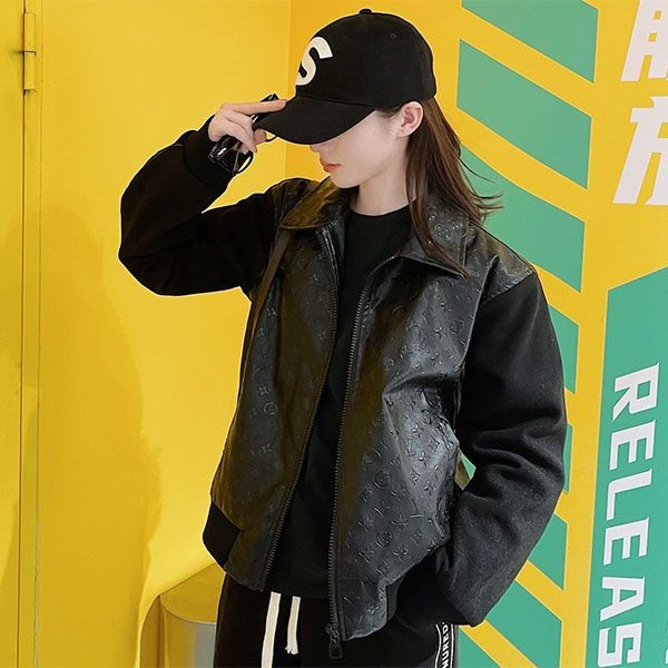 Louis Vuitton Monogram Mix Leather Blouson Fake vuo41557, loved by many celebrities Louis Vuitton Monogram Mix Leather Blouson Fake vuo41557, loved by many celebrities