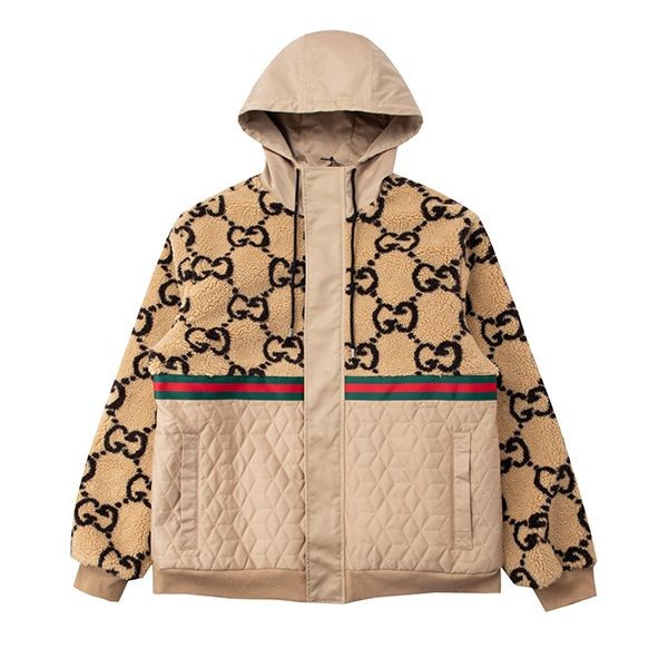 Many celebrities love the Gucci Maxi GG wool jersey jacket, fake gue18378 Many celebrities love the Gucci Maxi GG wool jersey jacket, fake gue18378