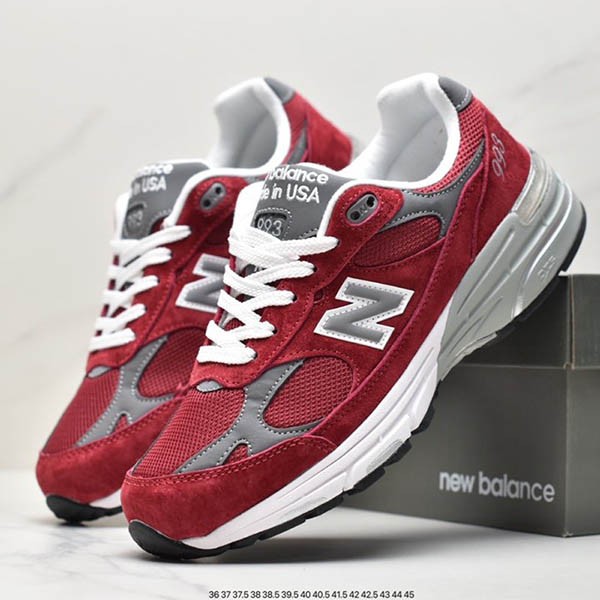 Emeleondre x New Balance 993 Sneakers Replica "Red" nyc41671