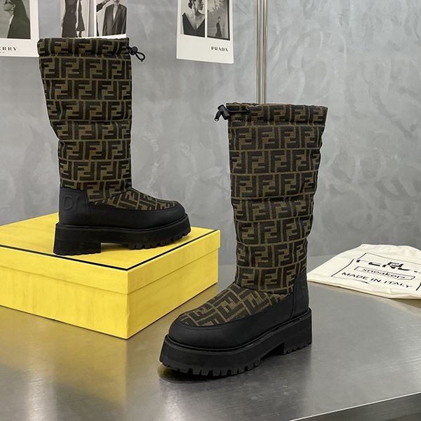 Very popular Fendi replica ★ FF motif signature long boots 8U8182AHGKF13CV