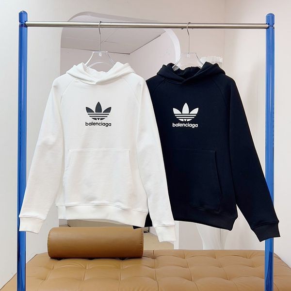 Eye-catching colors Balenciaga Adidas collaboration fake kids hoodie 2 colors bao95415 Eye-catching colors Balenciaga Adidas collaboration fake kids hoodie 2 colors bao95415