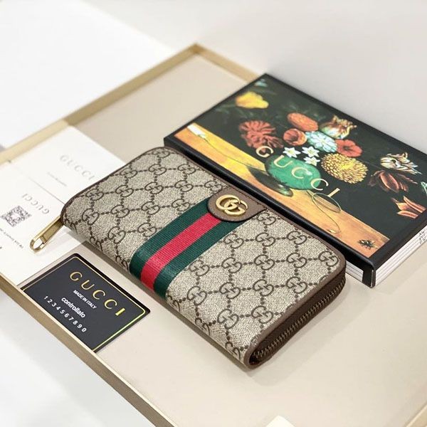 Gucci Ophidia GG Zip Around Wallet Replica guc81752 Gucci Ophidia GG Zip Around Wallet Replica guc81752