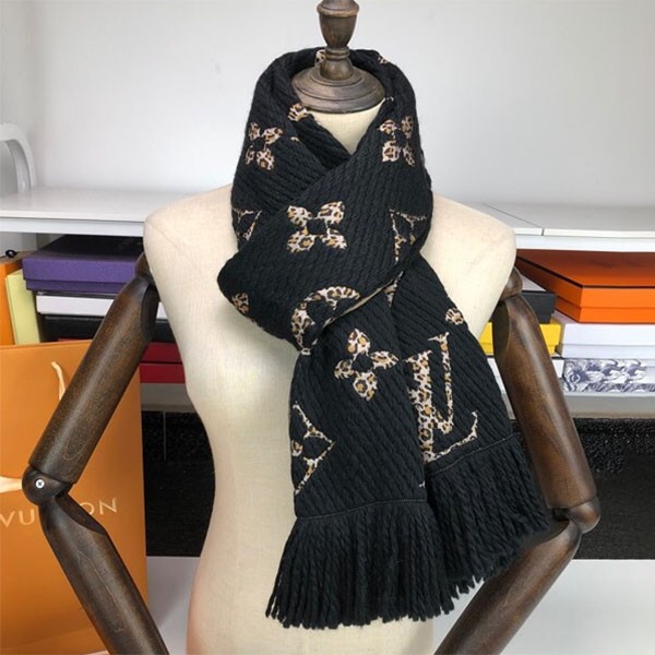 High quality? [Louis Vuitton] Echarpe Logomania Scarf Replica M75833