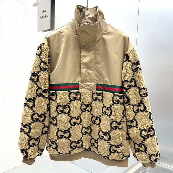 The rapidly growing popularity of Gucci Maxi GG wool jersey jacket replica gup55736