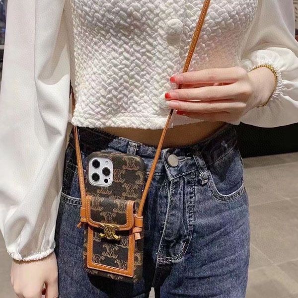 Lowest price challenge Celine iPhone 13/14 pro case fake Cel43126