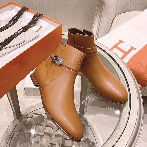 Battle for Hermes short boots replica Frenchie erj56227