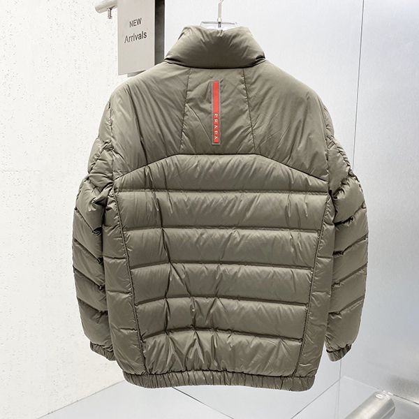New design Prada cropped Re-Nylon down jacket replica pup63073