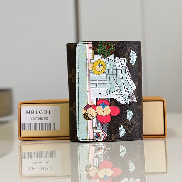 Louis Vuitton Portefeuille Victorine Replica Wallet 2 Colors M81631 Louis Vuitton Portefeuille Victorine Replica Wallet 2 Colors M81631