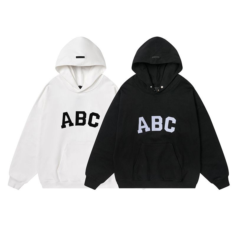 New sale Fear of God ABC hoodie copy 2 colors fih15491