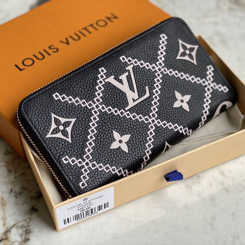 Popularity rising? Louis Vuitton Zippy Wallet Super Copy Monogram Empreinte vus53989