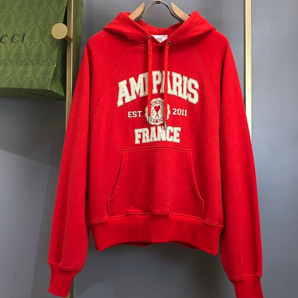 AMI Paris replica AMI Alexandre Mattiussi AMI women's hoodie amn17432 AMI Paris replica AMI Alexandre Mattiussi AMI women's hoodie amn17432