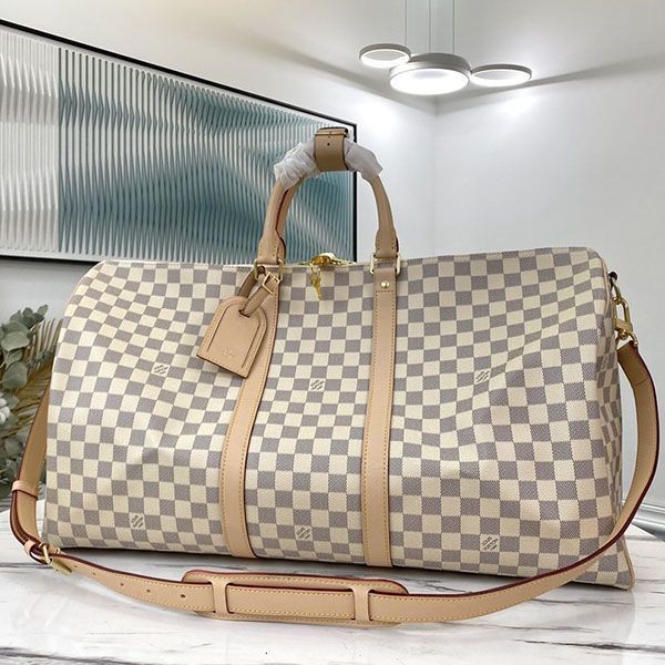 Popular Louis Vuitton Boston Bag Replica Damier Keepall Bandouliere N41429 Tote Bag Popular Louis Vuitton Boston Bag Replica Damier Keepall Bandouliere N41429 Tote Bag