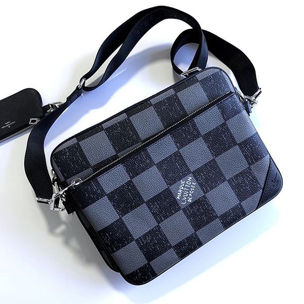 Louis Vuitton Trio Messenger Shoulder Damier Replica N80401, popular all over the world Louis Vuitton Trio Messenger Shoulder Damier Replica N80401, popular all over the world