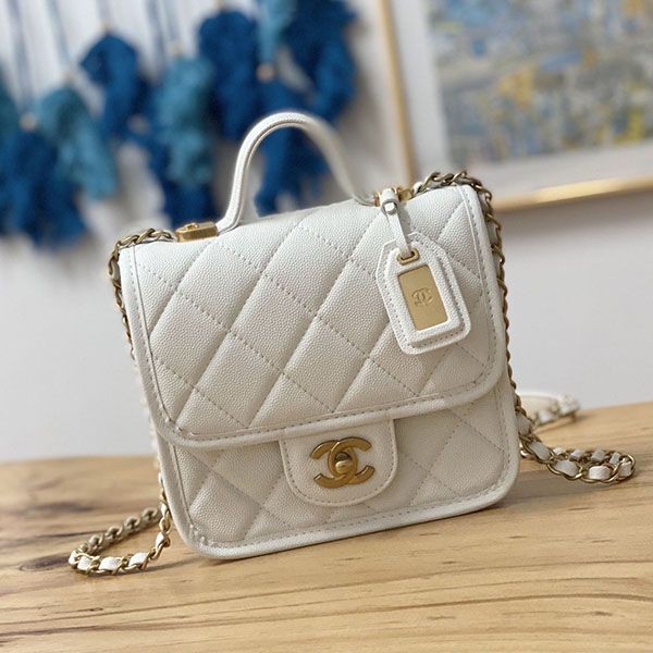 ☆Super popular☆ Chanel small top handle flap bag replica she52944