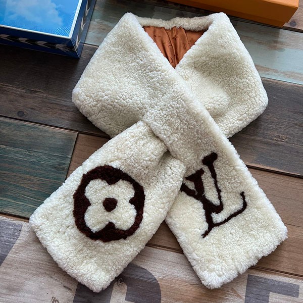 No.1 Popular Louis Vuitton Echarpe Shirring Scarf Replica M77055