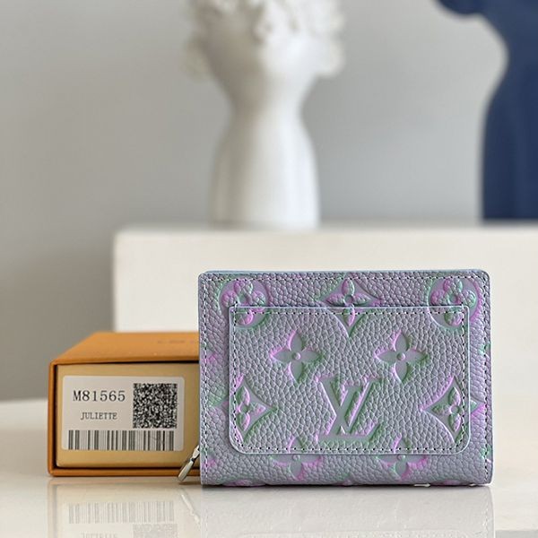 Very popular!! New color? Louis Vuitton Monogram Portefeuille Claire Copy Wallet M81565