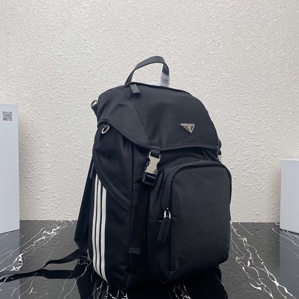 Popular all over the world? Prada Adidas fake nylon backpack 2VZ1351