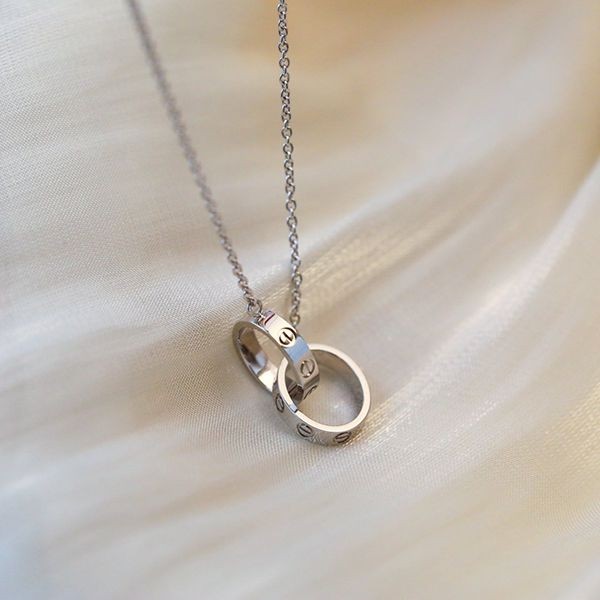 Popular and stylish? [Cartier] LOVE necklace fake kaf34178