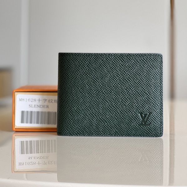 ★Popular in Japan! Louis Vuitton Men's Long Wallet Bi-fold Taiga Replica M81628 ★Popular in Japan! Louis Vuitton Men's Long Wallet Bi-fold Taiga Replica M81628
