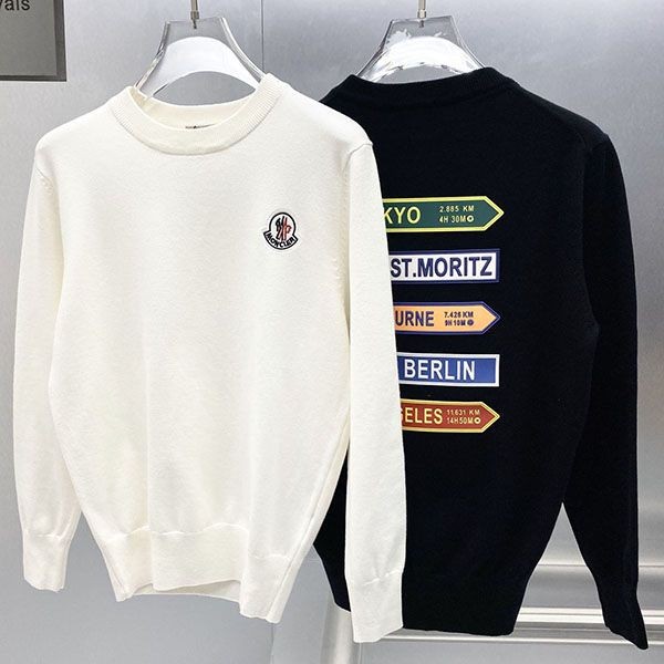 ☆Super popular☆ Moncler logo wool sweater fake moq56954 ☆Super popular☆ Moncler logo wool sweater fake moq56954