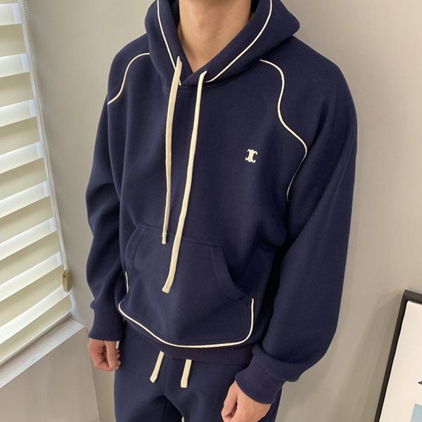 Classic Celine 16 Cotton Fleece Hoodie Parka Replica Ceg84274