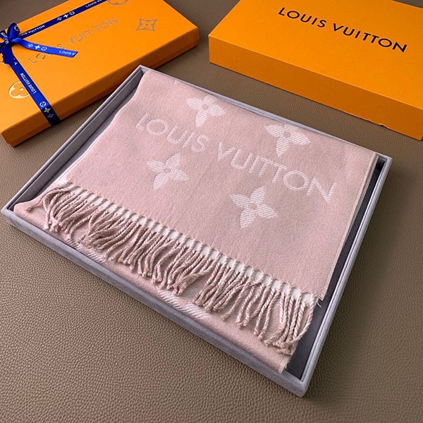 Classic Louis Vuitton Monogram Wool Scarf Replica Echarpe? LV Essential M77854