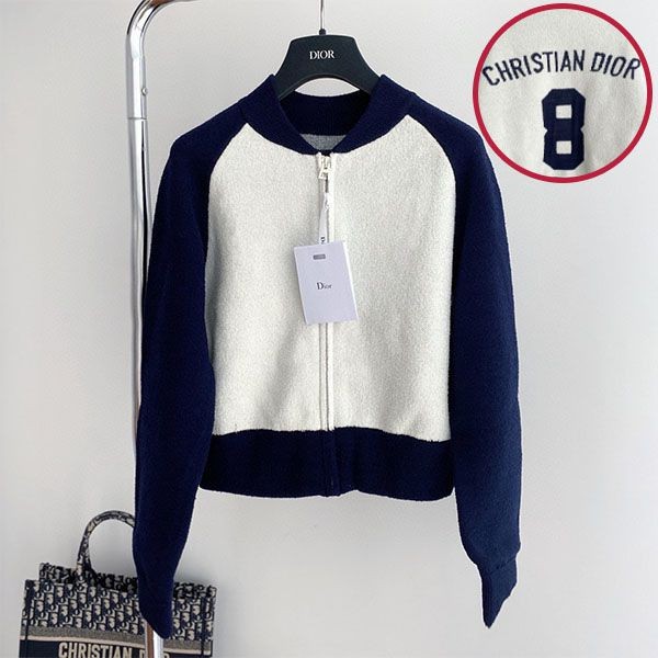 Very popular! Dior knit cropped cardigan copy der12814