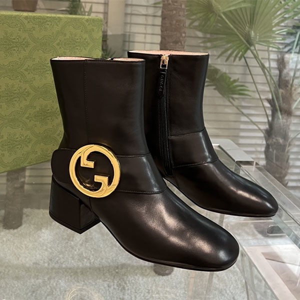 High quality Gucci Blondie women's ankle boots replica 700016
