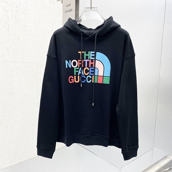 Rare color Gucci North Face replica collaboration long sleeve cotton hoodie guv51320 Rare color Gucci North Face replica collaboration long sleeve cotton hoodie guv51320