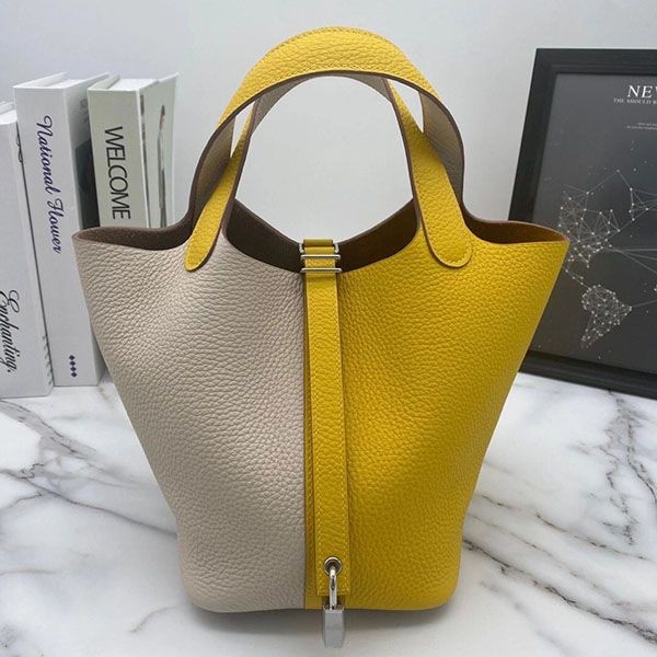 Sold out Hermes Picotin Replica PM 18 Rose Texas erg28166