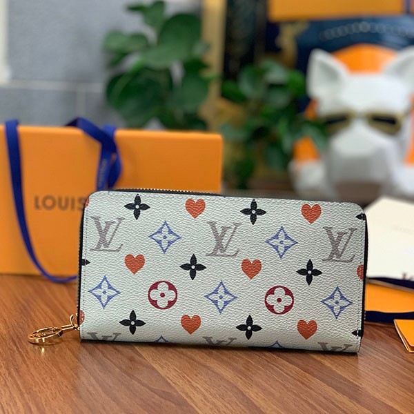 [Immediate Delivery] Louis Vuitton Zippy Wallet Replica Monogram Round Zip Game On M57491