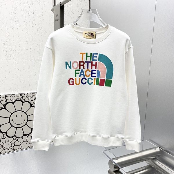 Sure to sell out: Gucci x North Face collaboration long-sleeved cotton sweatshirt, fake gup67159 Sure to sell out: Gucci x North Face collaboration long-sleeved cotton sweatshirt, fake gup67159