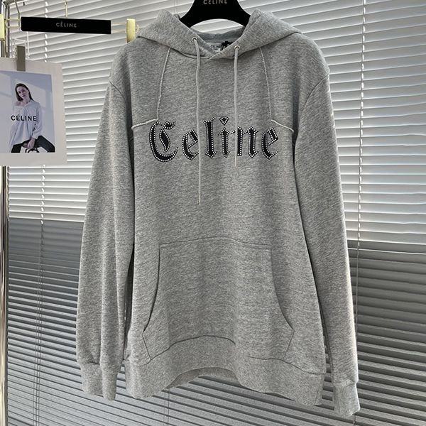 Very popular: Celine logo classic hoodie hoodie replica Cem72606
