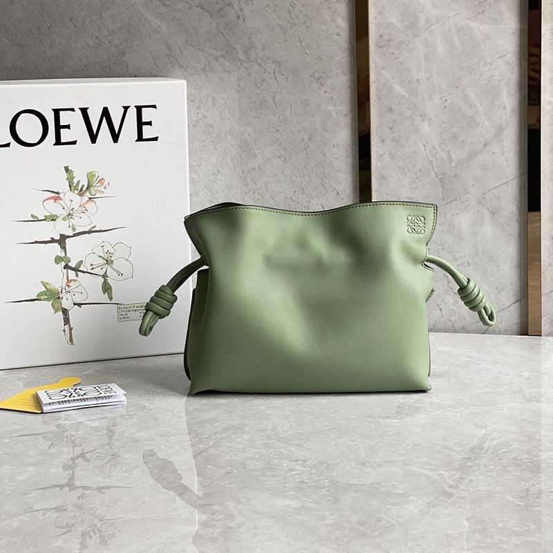 Popularity rising Loewe clutch replica Napa calf shoulder crossbody log57629