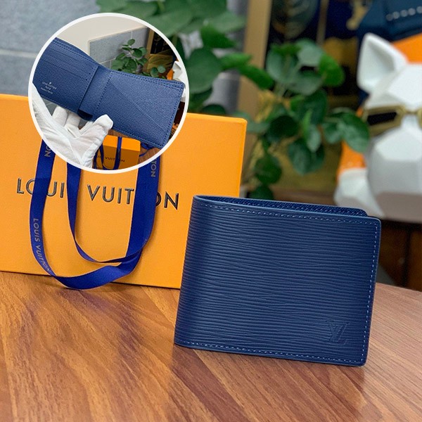 Lowest price challenge Louis Vuitton folding wallet replica Epi leather M61825 Lowest price challenge Louis Vuitton folding wallet replica Epi leather M61825
