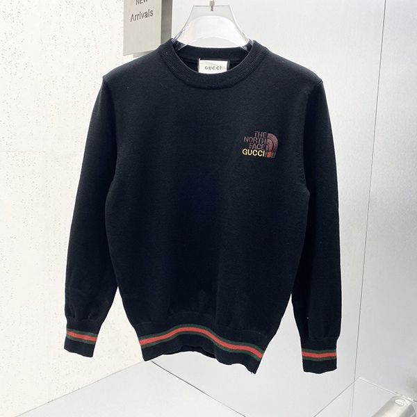 Sold out ◆ Gucci North Face ◆ Logo printed cotton long sleeve T-shirt fake guw94708 Sold out ◆ Gucci North Face ◆ Logo printed cotton long sleeve T-shirt fake guw94708